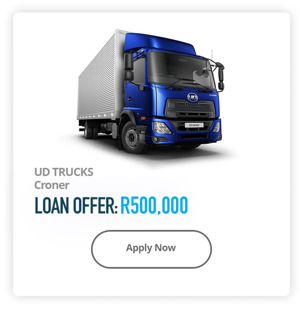 Loans Against UD Trucks in South Africa