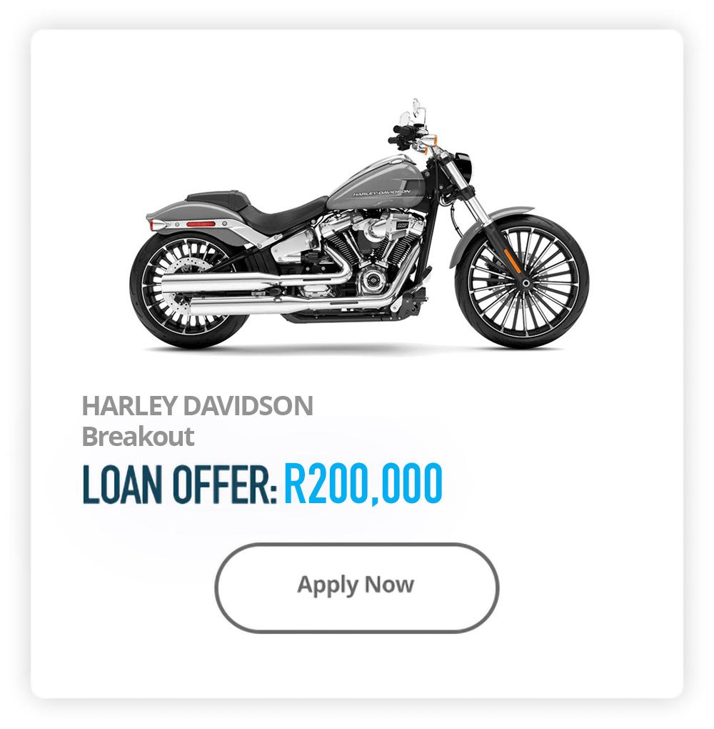 Loans Against Harley Davidson Motorcycles in South Africa